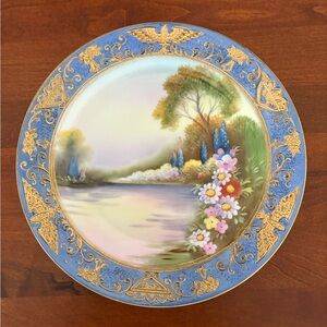 Antique/Vintage Noritake M Collectible Porcelain Plate